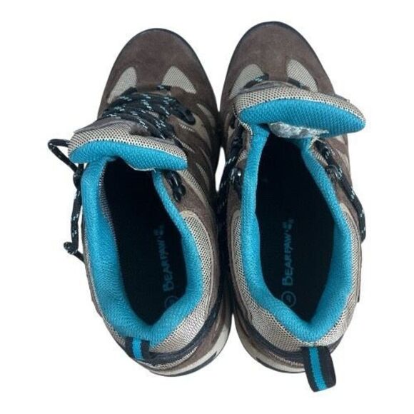 Bearpaw Cavern Women Size 8 Brown Hiking Shoes Leather Waterproof Athletic - Picture 7 of 11